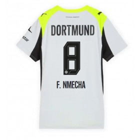 Dámské fotbalový oblečení Borussia Dortmund Felix Nmecha #8 Venkovní košile 2025-26 Krátkým Rukávem